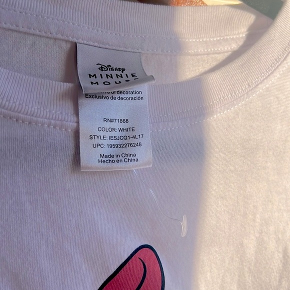 New without tags Minnie mouse, Disney with embroidered flowers xl - Picture 5 of 7